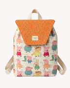 Mochila Petit Guardería piggy Naranja