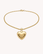 Collier Bijoux Triple Cœur Doré Yvicor Collection