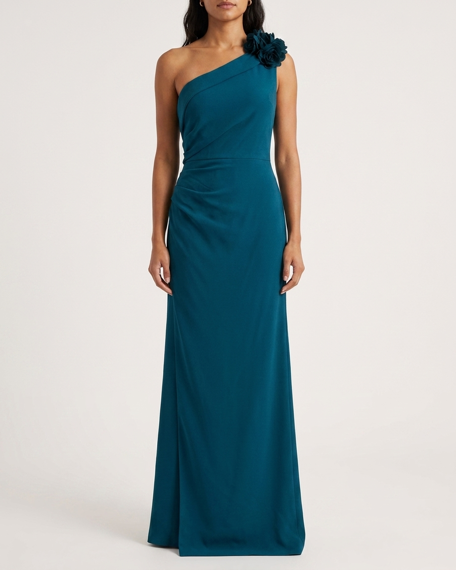 Rosaura Teal Dress