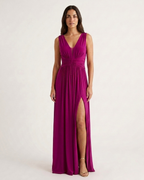 Vestido Largo Buganvilla Talla Grande – Para Bodas y Eventos