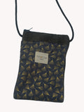 Portamóvil bandolera hojas ginkgo doradas Yvicor Collection - Atelier Yvicor