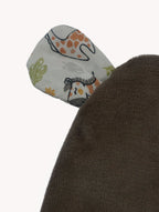 Gorrito Bebé Reversible con Orejas Safari y Marrón - Atelier Yvicor