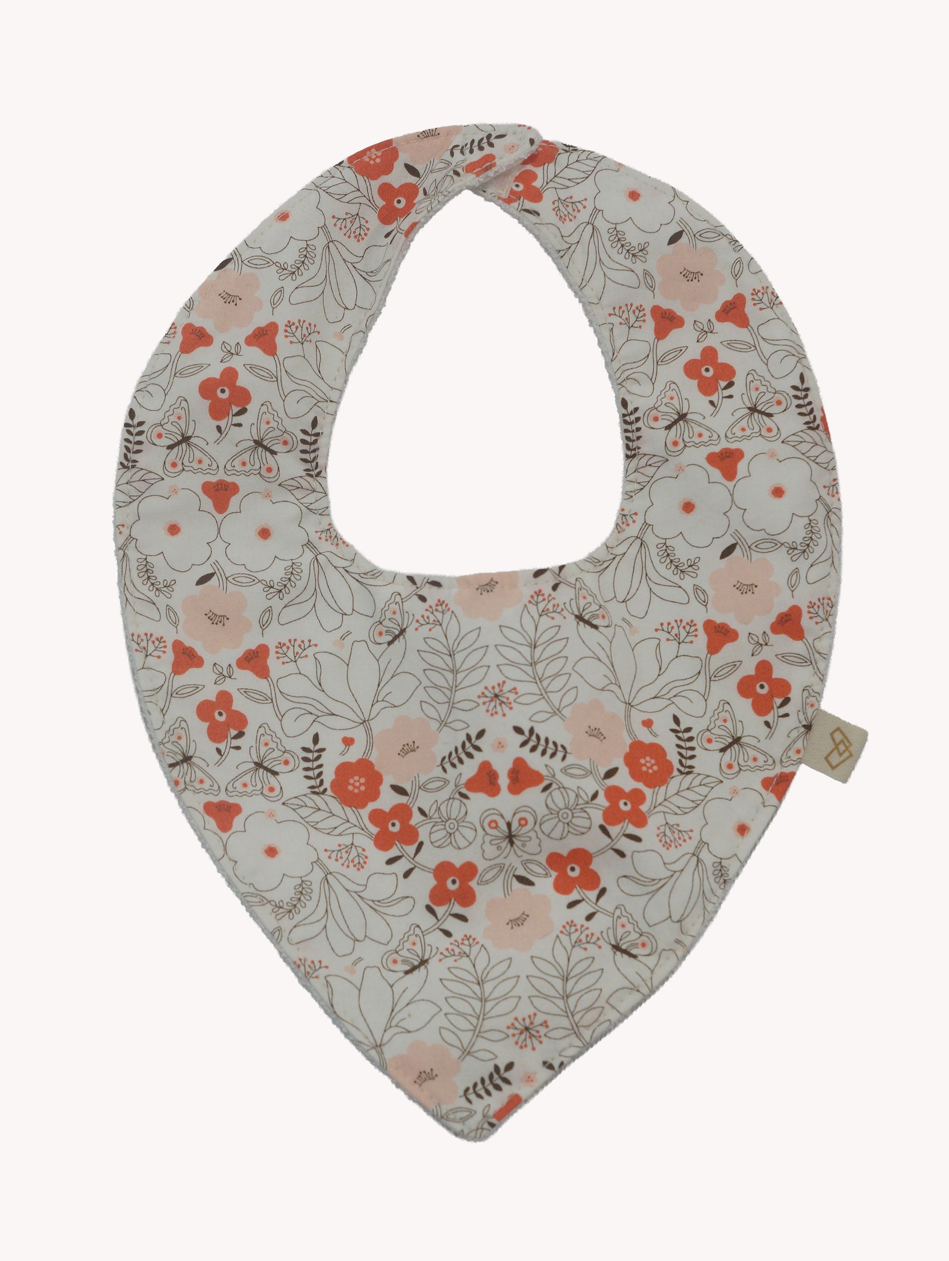 Babero Bandana Floral Mariposas Yvicor Collection - Atelier Yvicor