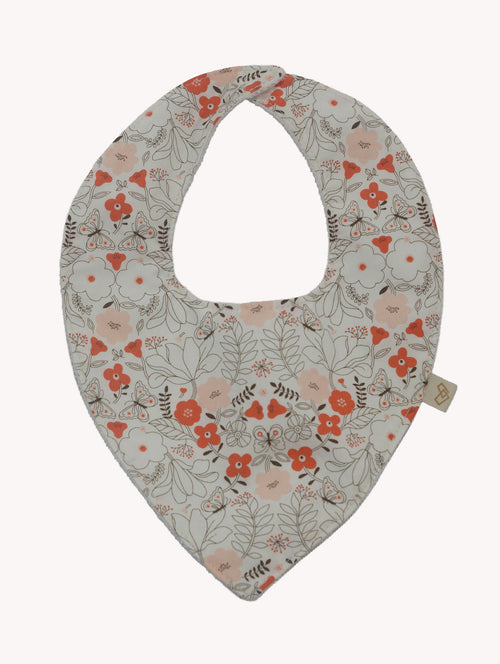 Babero Bandana Floral Mariposas Yvicor Collection - Atelier Yvicor