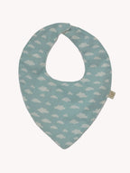 Babero Bandana Nubes Azul Yvicor Collection