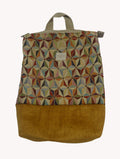 Mochila Tapiz Geométrico Camel Yvicor Collection - Atelier Yvicor