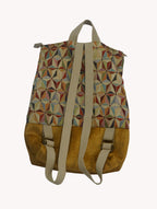 Mochila Tapiz Geométrico Camel Yvicor Collection - Atelier Yvicor