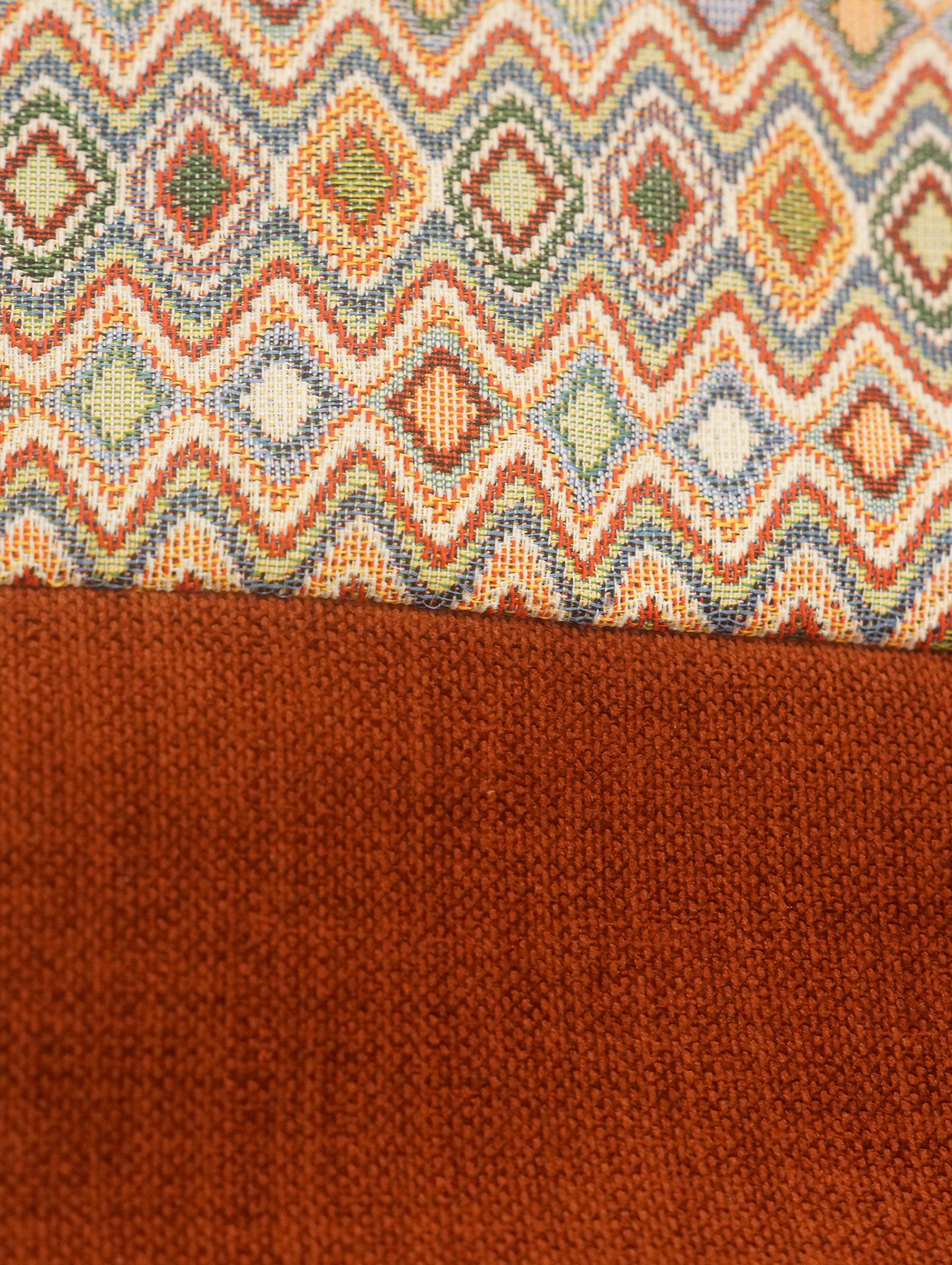 Mochila Tapiz Zigzag Terracota Yvicor Collection - Atelier Yvicor