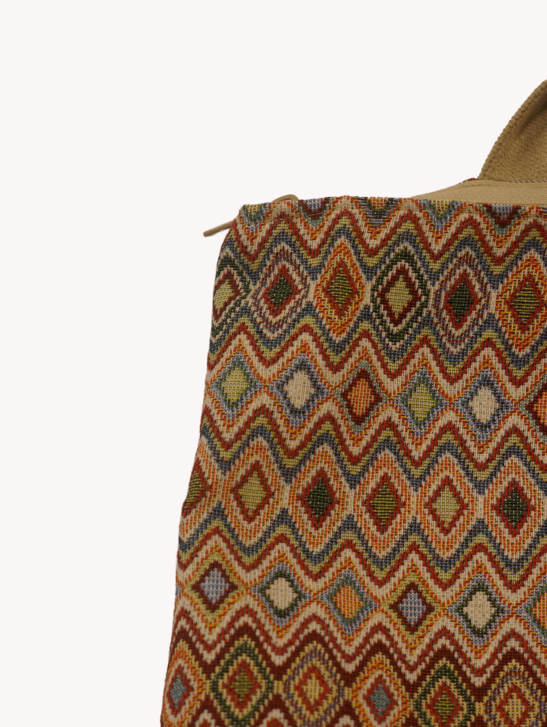 Mochila Tapiz Zigzag Terracota Yvicor Collection - Atelier Yvicor