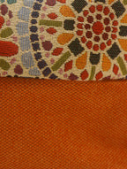 Mochila Tapiz Mosaico Mandala Naranja Yvicor Collection - Atelier Yvicor