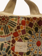 Mochila Tapiz Mosaico Mandala Naranja Yvicor Collection - Atelier Yvicor