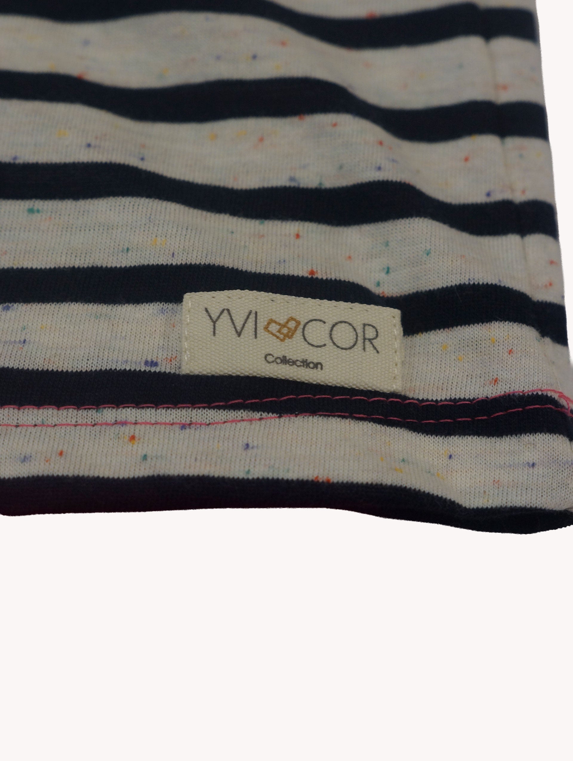 Conjunto Bebé Marinero Rayas Rosa Yvicor Collection - Atelier Yvicor
