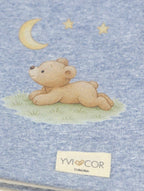 Conjunto Bebé Osito Luna Azul Yvicor Collection