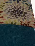 Mochila Tapiz Dalias Multicolor Azul Petróleo Yvicor Collection - Atelier Yvicor