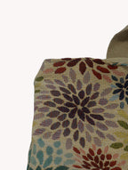Mochila Tapiz Dalias Multicolor Azul Petróleo Yvicor Collection - Atelier Yvicor