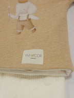 Conjunto Bebé Elefantito Rey Camel Yvicor Collection - Atelier Yvicor