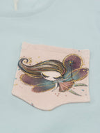 Camiseta Niña Hadita Azul Celeste Yvicor Collection - Atelier Yvicor