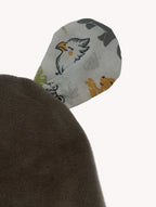 Gorrito Bebé Reversible con Orejas Safari y Marrón - Atelier Yvicor