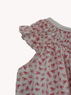 Conjunto Bebé Vestido y Bombacha Floral Hortensias Rosa - Atelier Yvicor