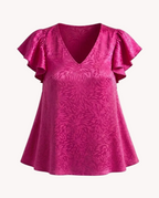 Blusa Caprari Fucsia